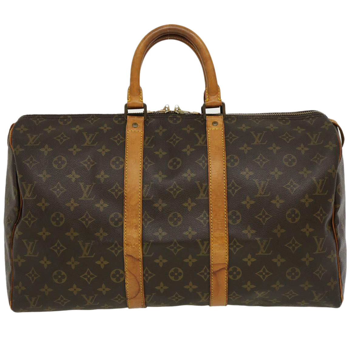 LOUIS VUITTON Monogram Keepall 45 Boston Bag M41428 LV ki1933