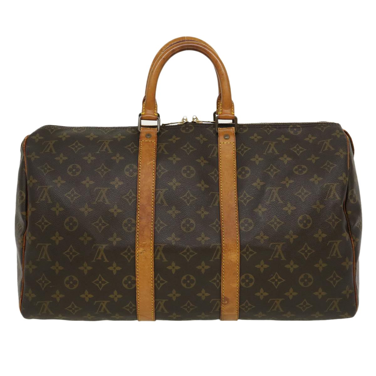 LOUIS VUITTON Monogram Keepall 45 Boston Bag M41428 LV ki1933