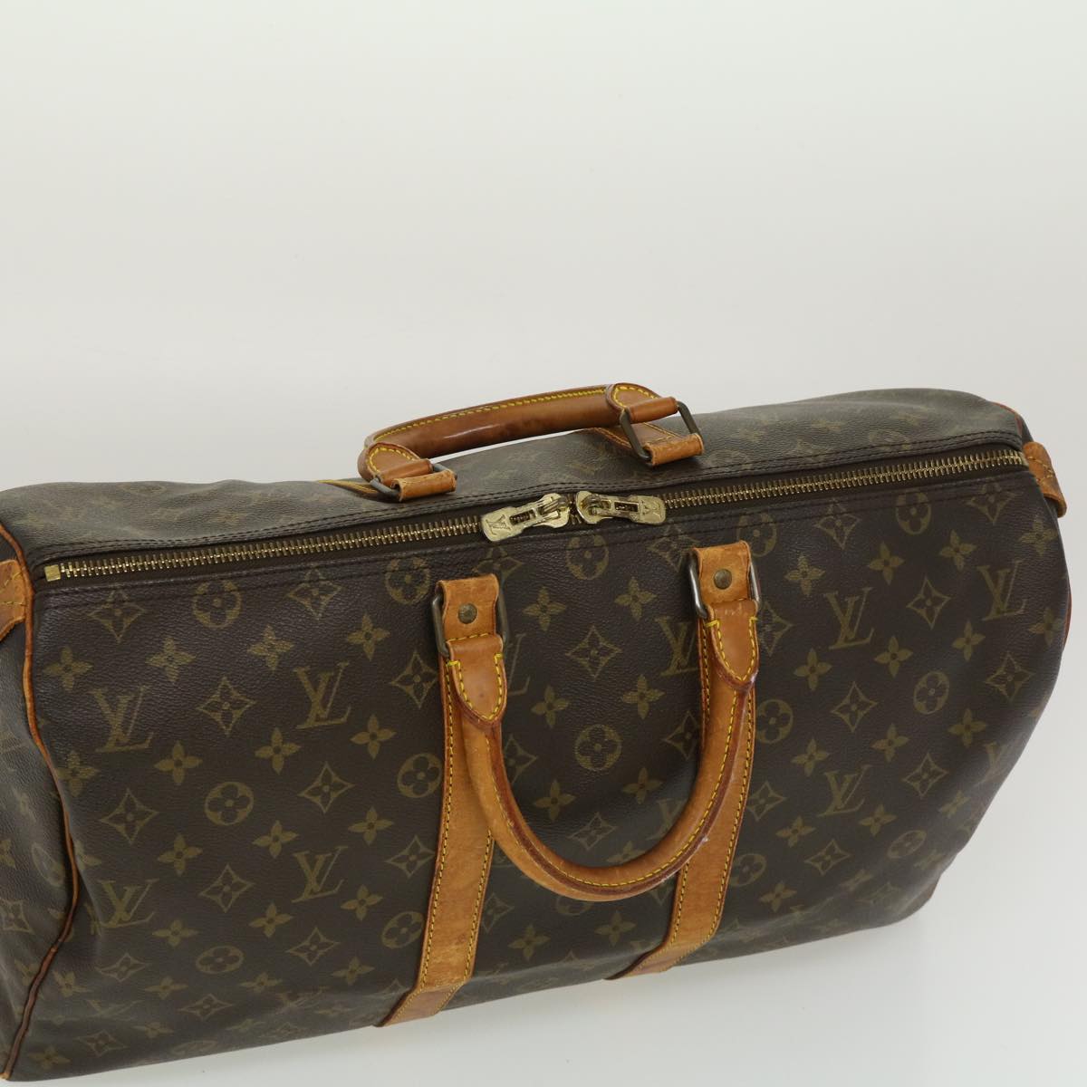 LOUIS VUITTON Monogram Keepall 45 Boston Bag M41428 LV ki1933