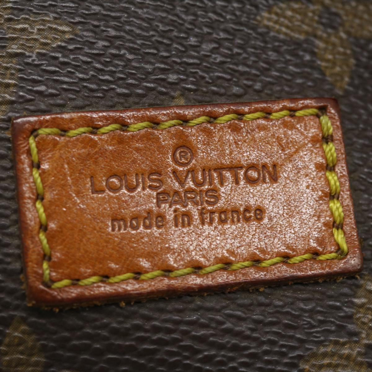 LOUIS VUITTON Monogram Saumur 35 Shoulder Bag M42254 LV ki2012