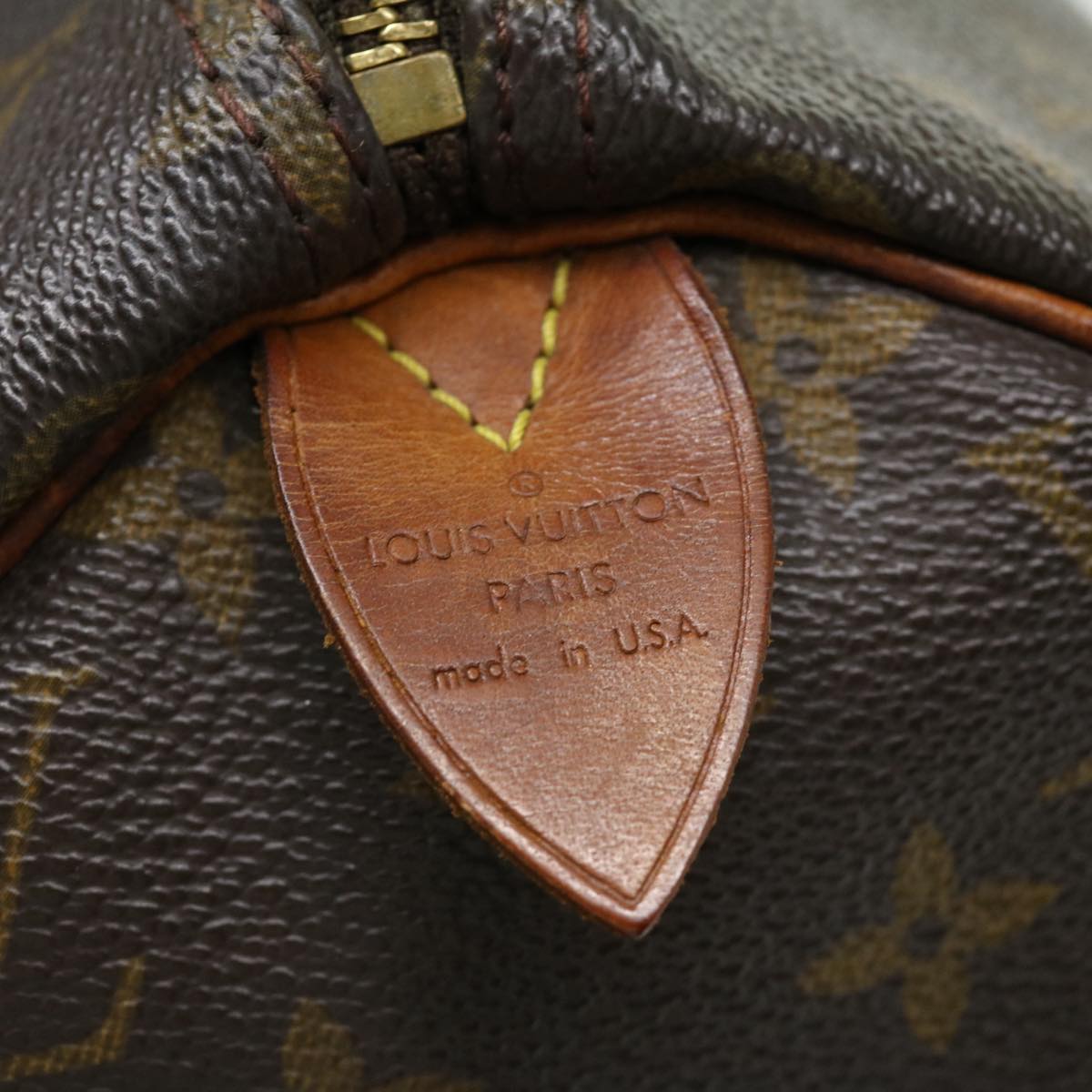 LOUIS VUITTON Monogram Speedy 30 Hand Bag M41526 LV ki2015