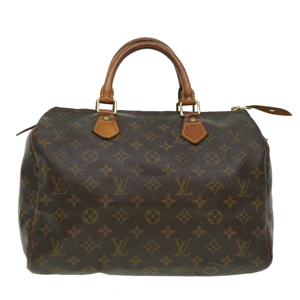 LOUIS VUITTON Monogram Speedy 30 Hand Bag M41526 LV ki2015