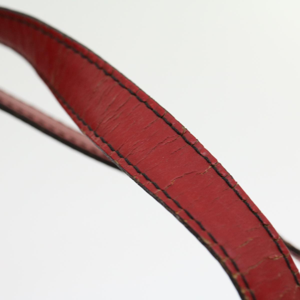 LOUIS VUITTON Epi Randonnee GM Shoulder Bag Red M43087 LV ki2056