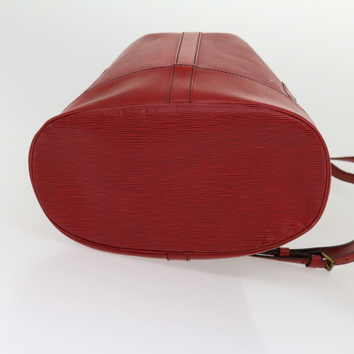 LOUIS VUITTON Epi Randonnee GM Shoulder Bag Red M43087 LV ki2056