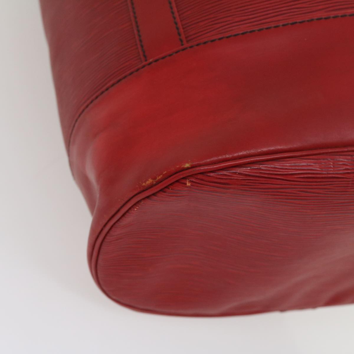 LOUIS VUITTON Epi Randonnee GM Shoulder Bag Red M43087 LV ki2056