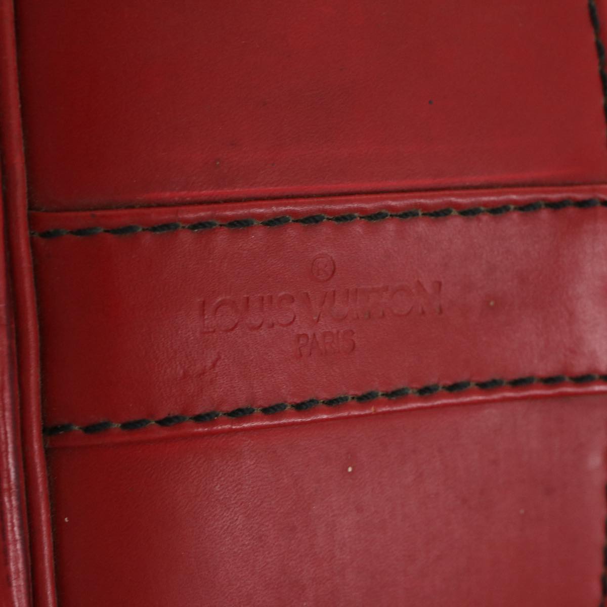 LOUIS VUITTON Epi Randonnee GM Shoulder Bag Red M43087 LV ki2056
