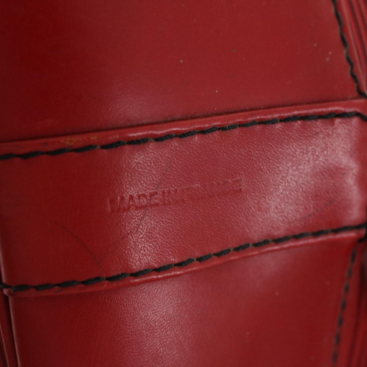LOUIS VUITTON Epi Randonnee GM Shoulder Bag Red M43087 LV ki2056