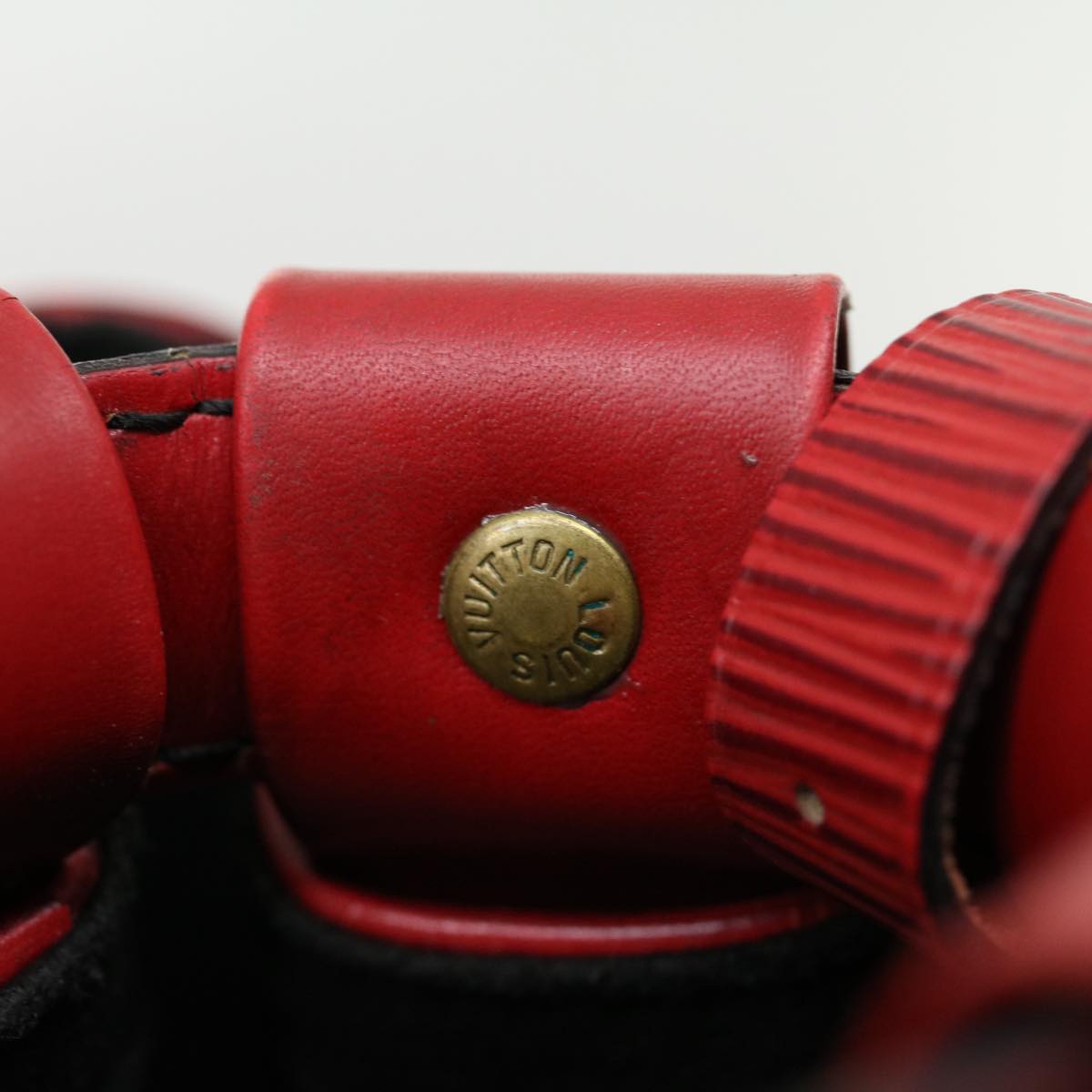 LOUIS VUITTON Epi Randonnee GM Shoulder Bag Red M43087 LV ki2056