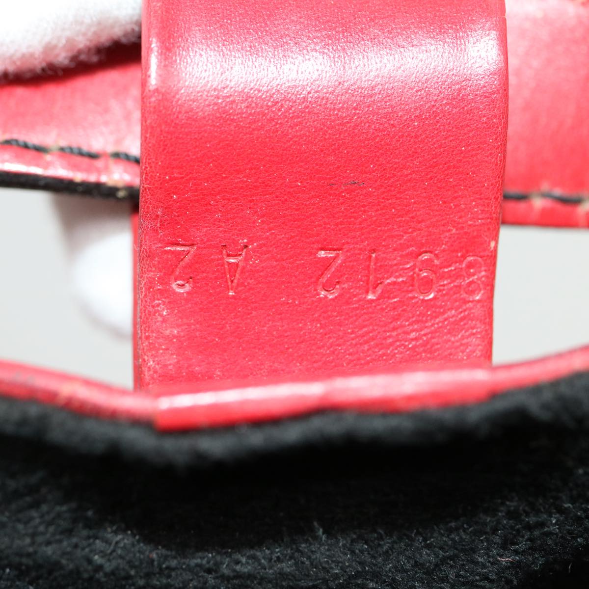 LOUIS VUITTON Epi Randonnee GM Shoulder Bag Red M43087 LV ki2056