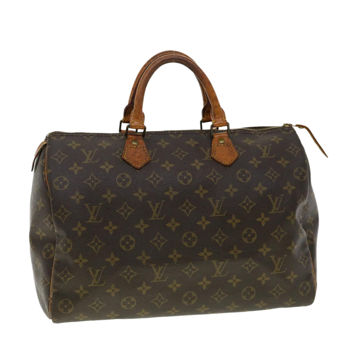LOUIS VUITTON Monogram Speedy 35 Hand Bag M41524 LV ki2132