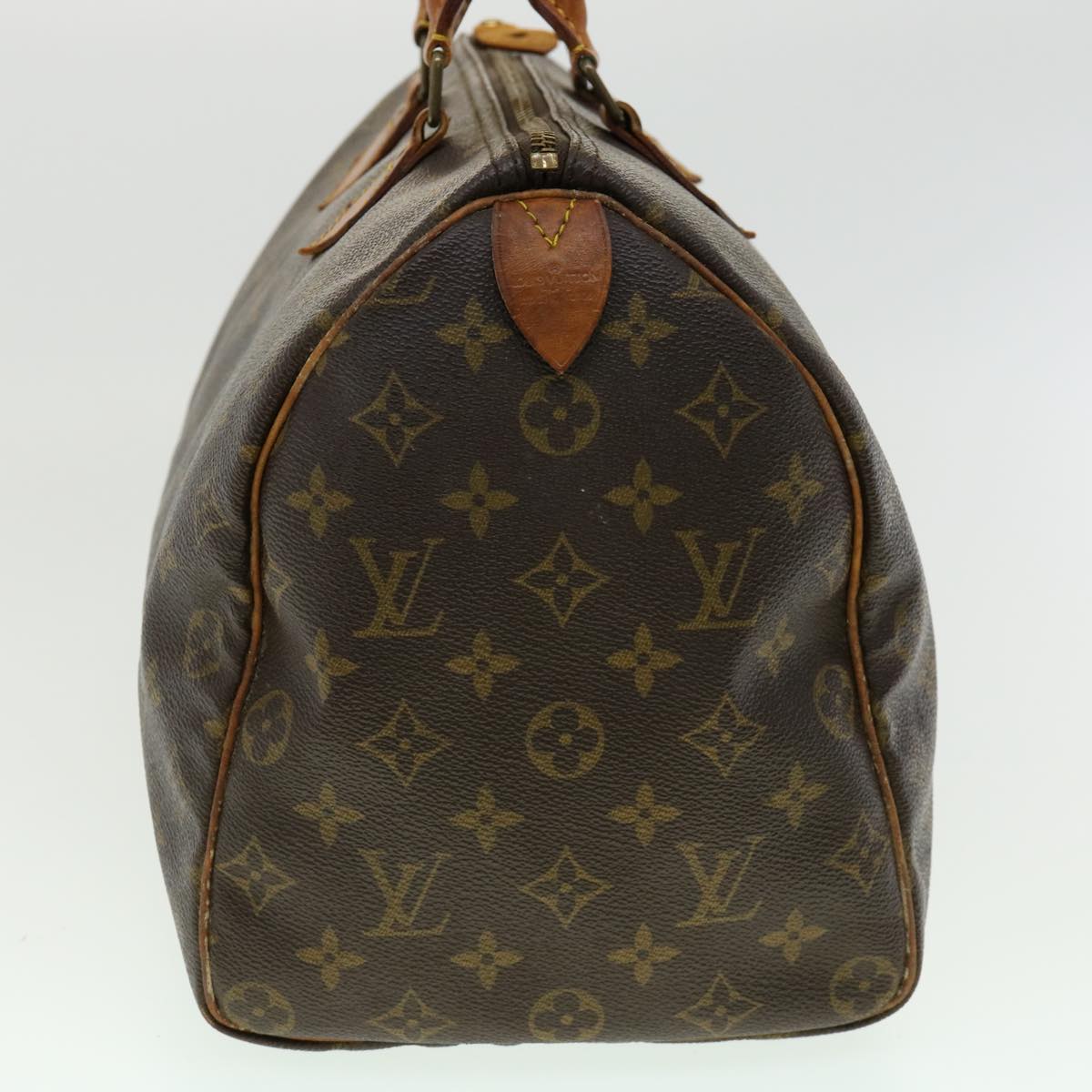 LOUIS VUITTON Monogram Speedy 35 Hand Bag M41524 LV ki2132