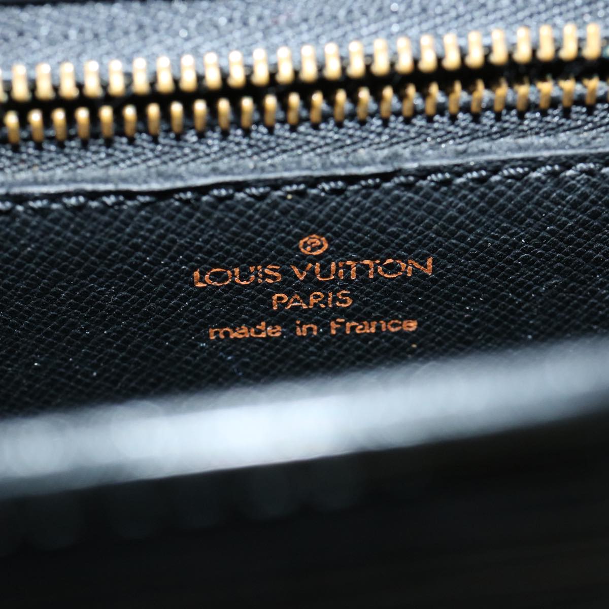 LOUIS VUITTON Epi Saint Cloud GM Shoulder Bag Black M52192 LV ki2163