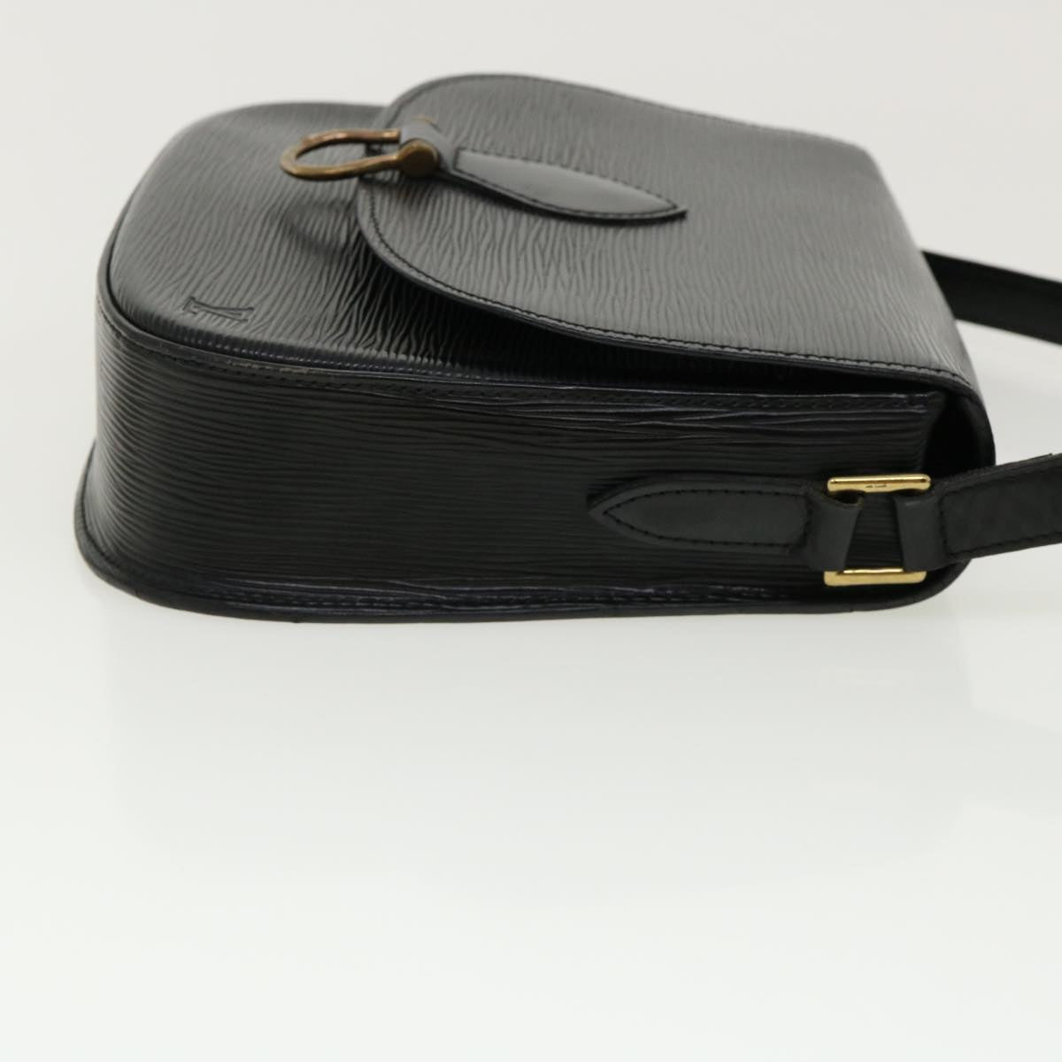 LOUIS VUITTON Epi Saint Cloud GM Shoulder Bag Black M52192 LV ki2163