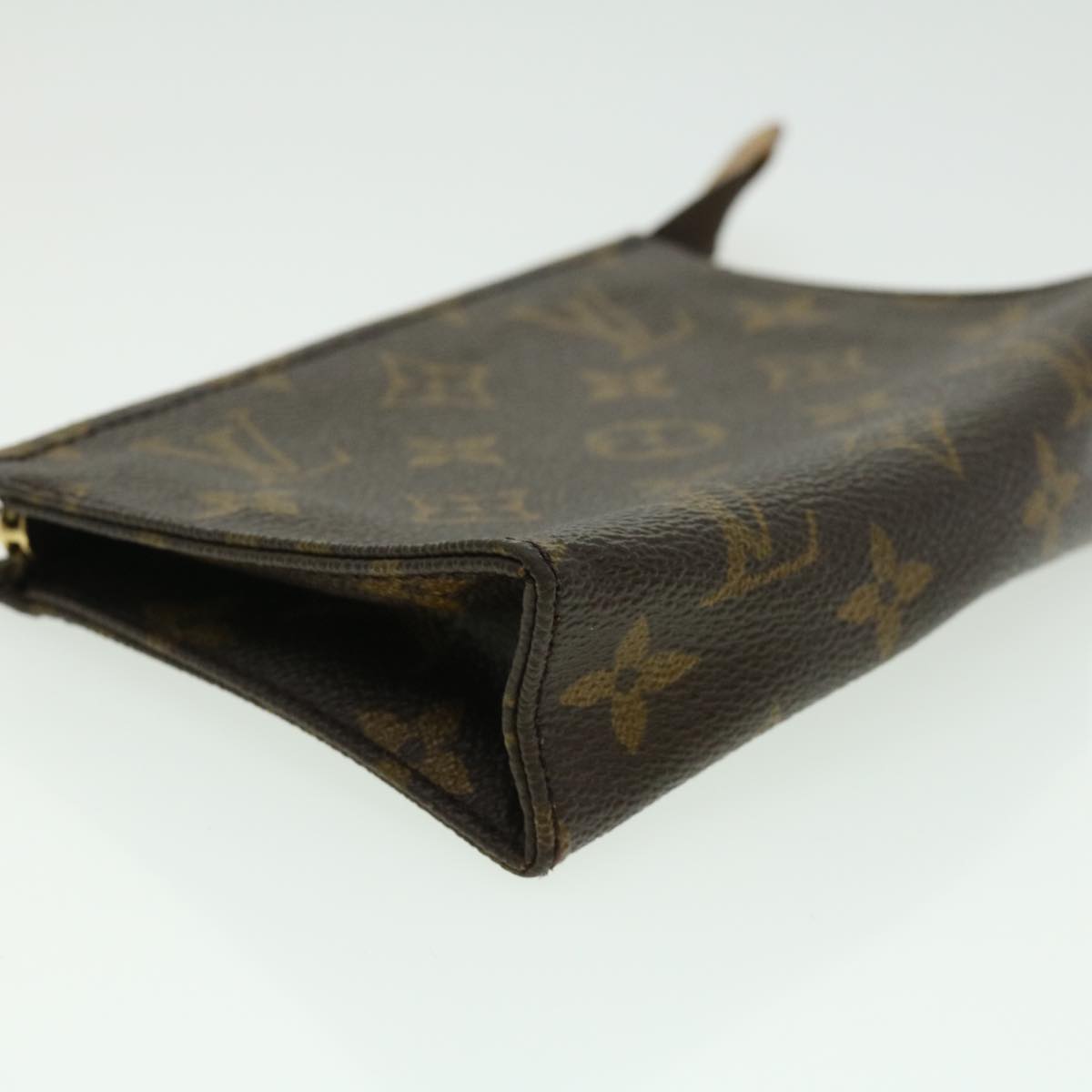 LOUIS VUITTON Monogram Poche Toilette 15 Pouch M47546 LV ki2185