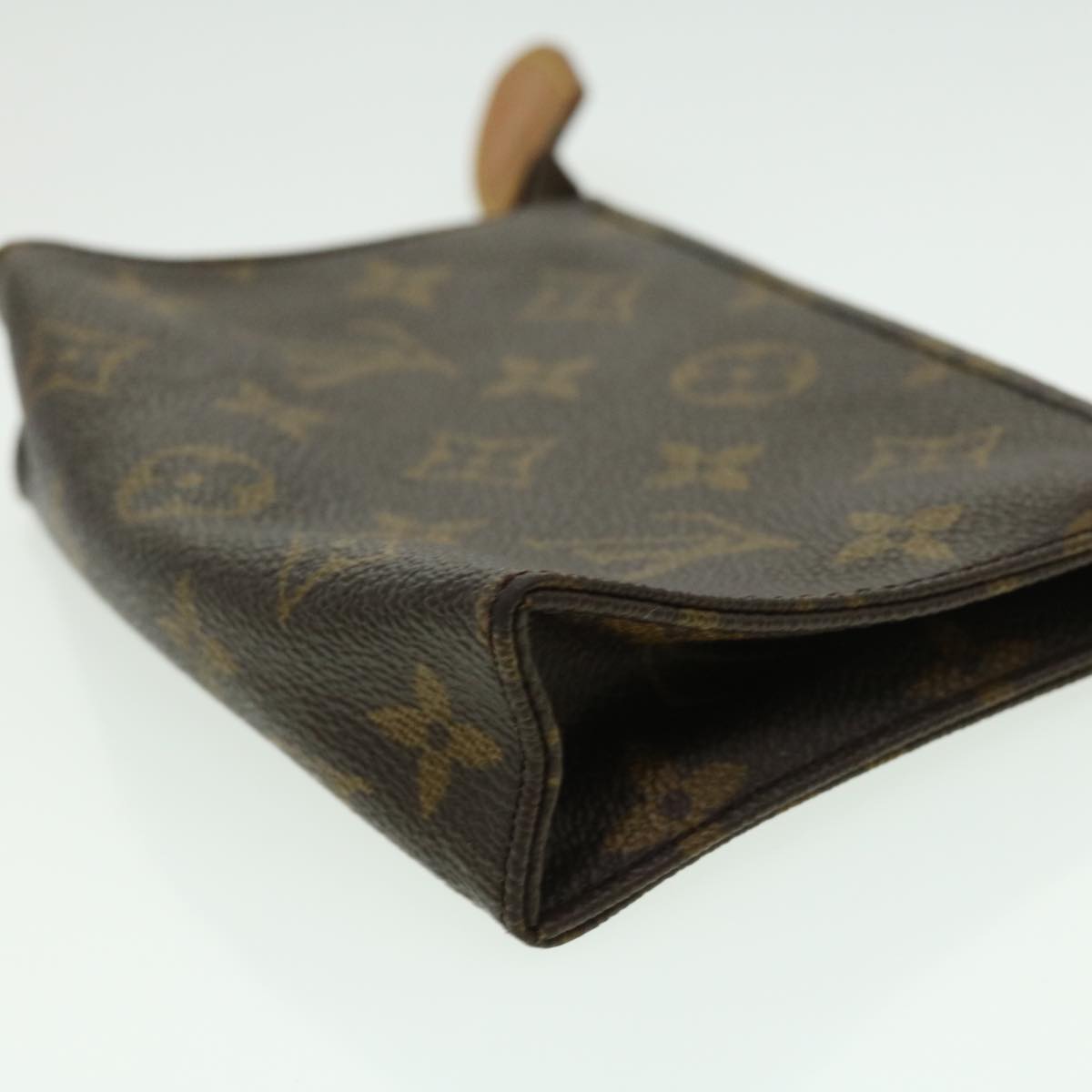 LOUIS VUITTON Monogram Poche Toilette 15 Pouch M47546 LV ki2185