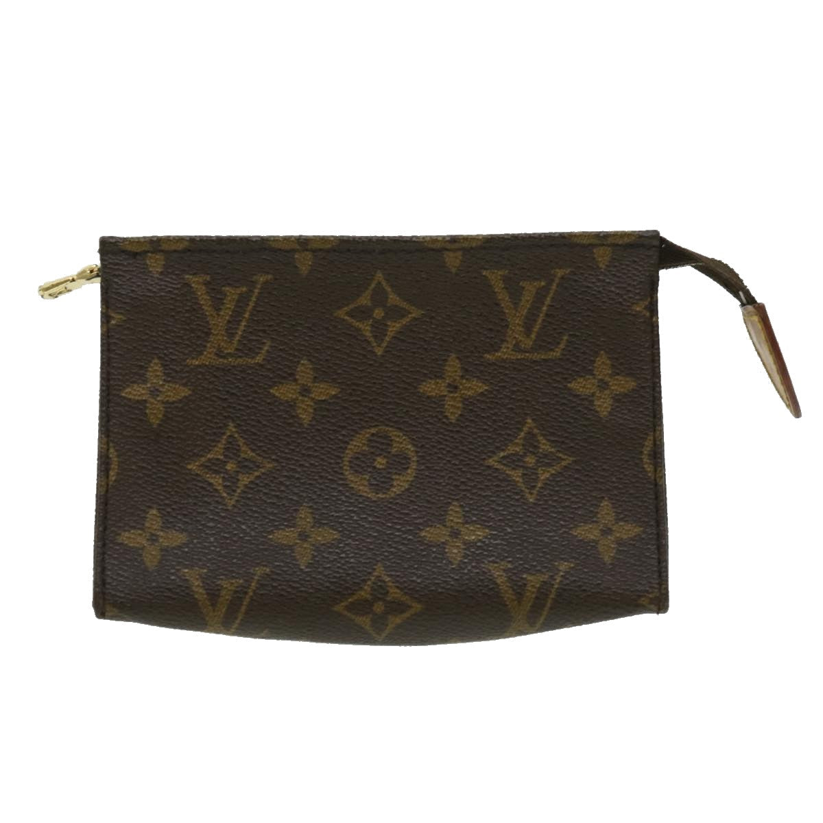 LOUIS VUITTON Monogram Poche Toilette 15 Pouch M47546 LV ki2185