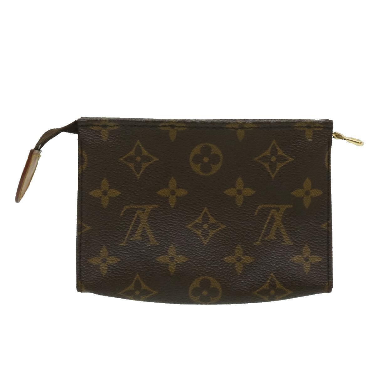 LOUIS VUITTON Monogram Poche Toilette 15 Pouch M47546 LV ki2185