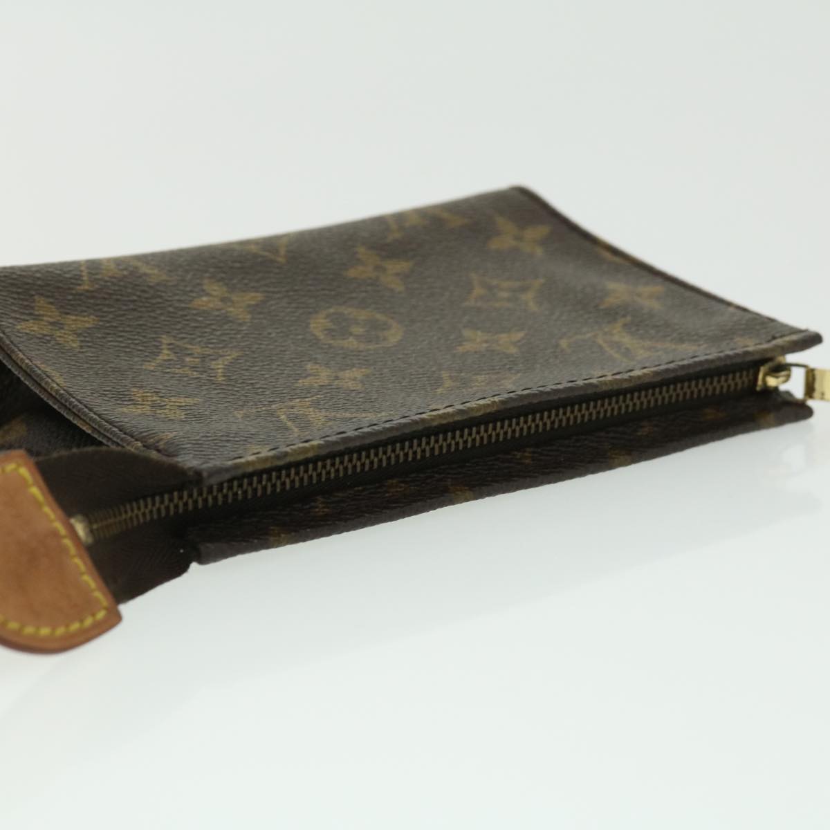 LOUIS VUITTON Monogram Poche Toilette 15 Pouch M47546 LV ki2185