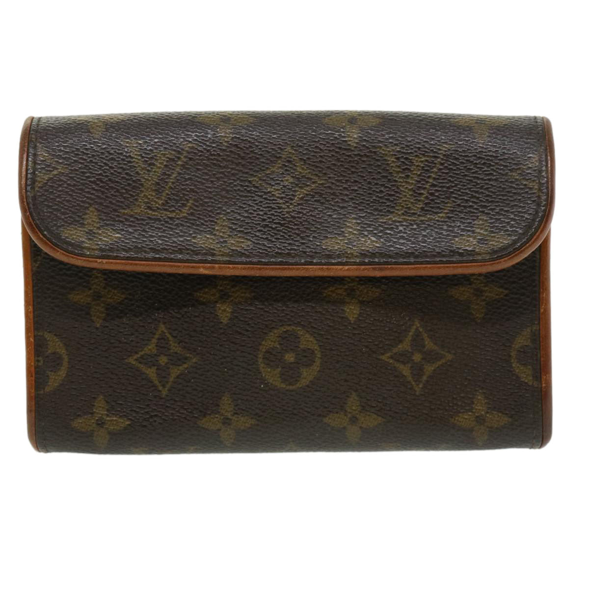 LOUIS VUITTON Monogram Pochette Florentine Waist Bag M51855 LV ki2202