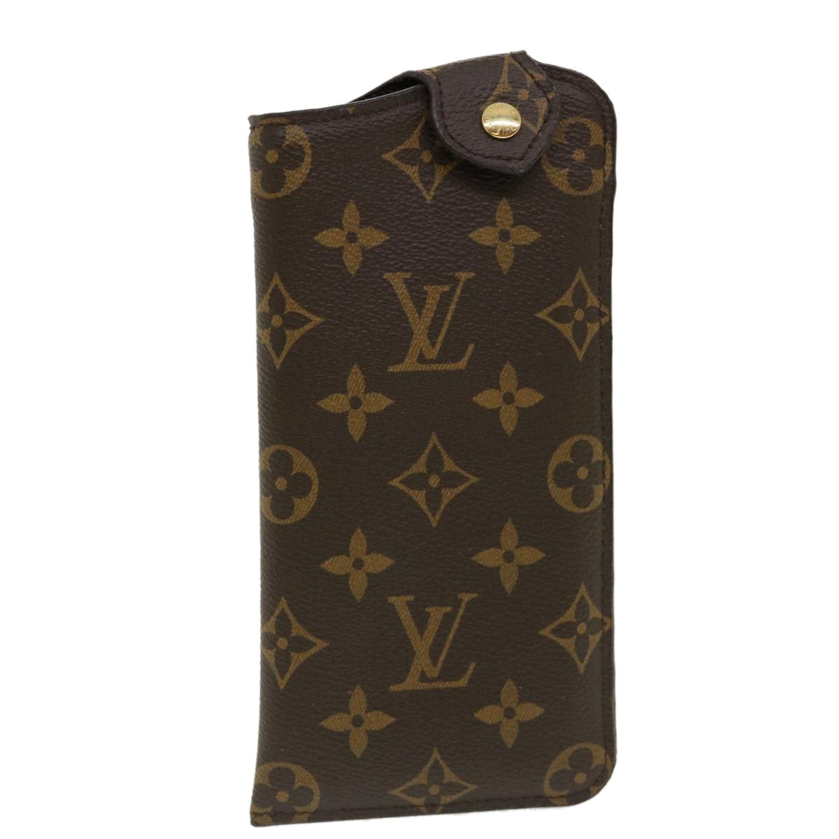 LOUIS VUITTON Monogram Etui A Lunettes MM Glasses Case M66544 LV ki2225