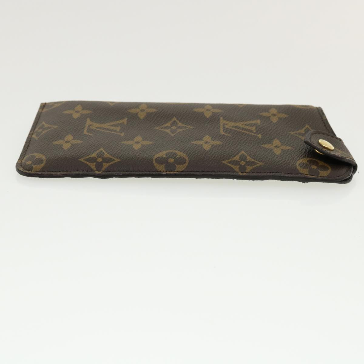 LOUIS VUITTON Monogram Etui A Lunettes MM Glasses Case M66544 LV ki2225