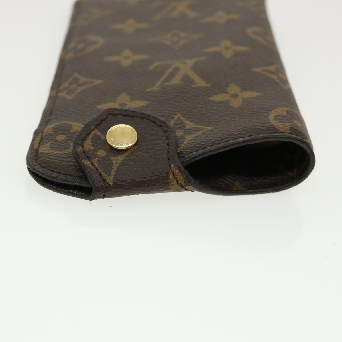 LOUIS VUITTON Monogram Etui A Lunettes MM Glasses Case M66544 LV ki2225