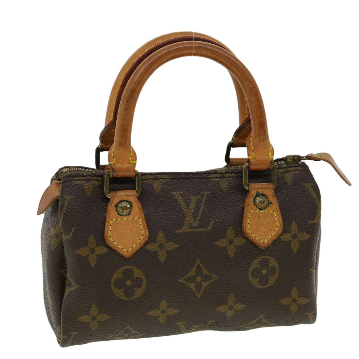 LOUIS VUITTON Monogram Mini Speedy Hand Bag M41534 LV ki2250