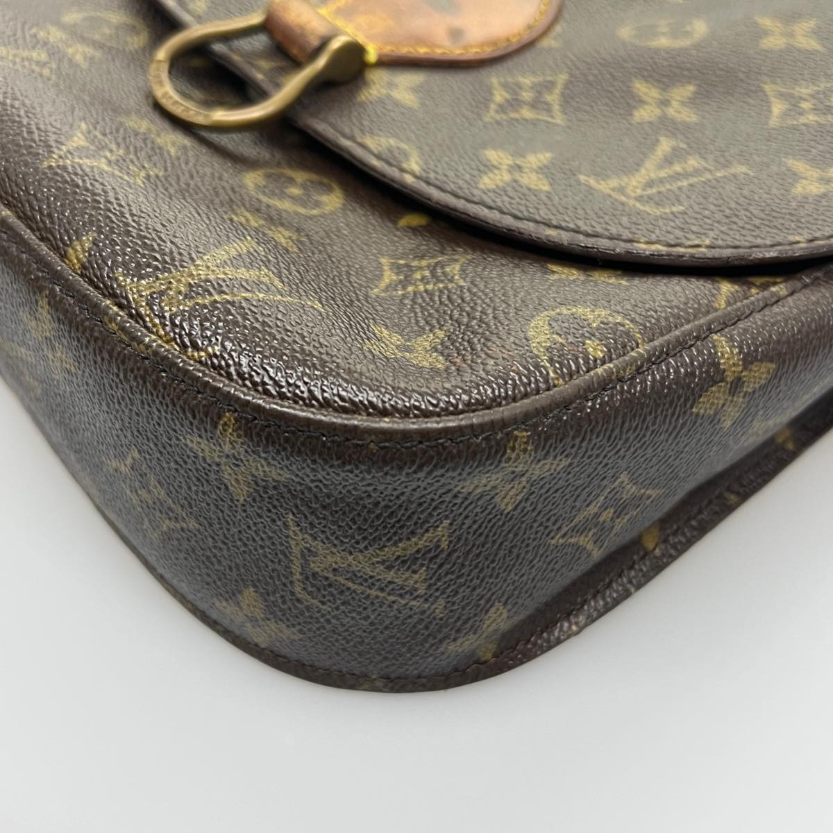 LOUIS VUITTON Monogram Saint Cloud GM Shoulder Bag M51242 LV ki2327