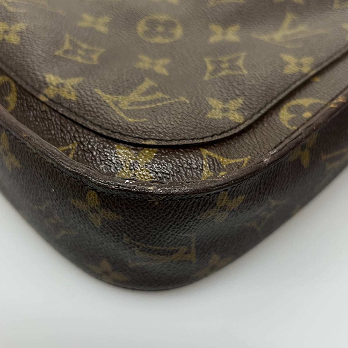 LOUIS VUITTON Monogram Saint Cloud GM Shoulder Bag M51242 LV ki2327