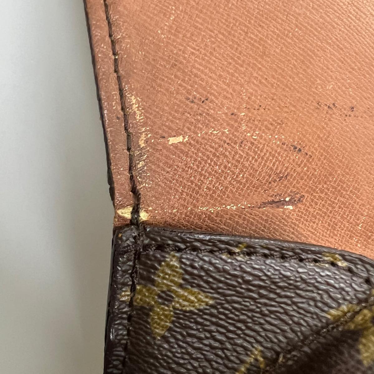 LOUIS VUITTON Monogram Saint Cloud GM Shoulder Bag M51242 LV ki2327