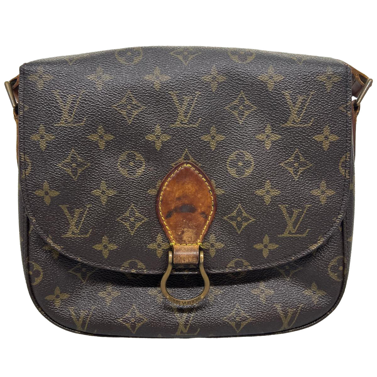 LOUIS VUITTON Monogram Saint Cloud GM Shoulder Bag M51242 LV ki2327