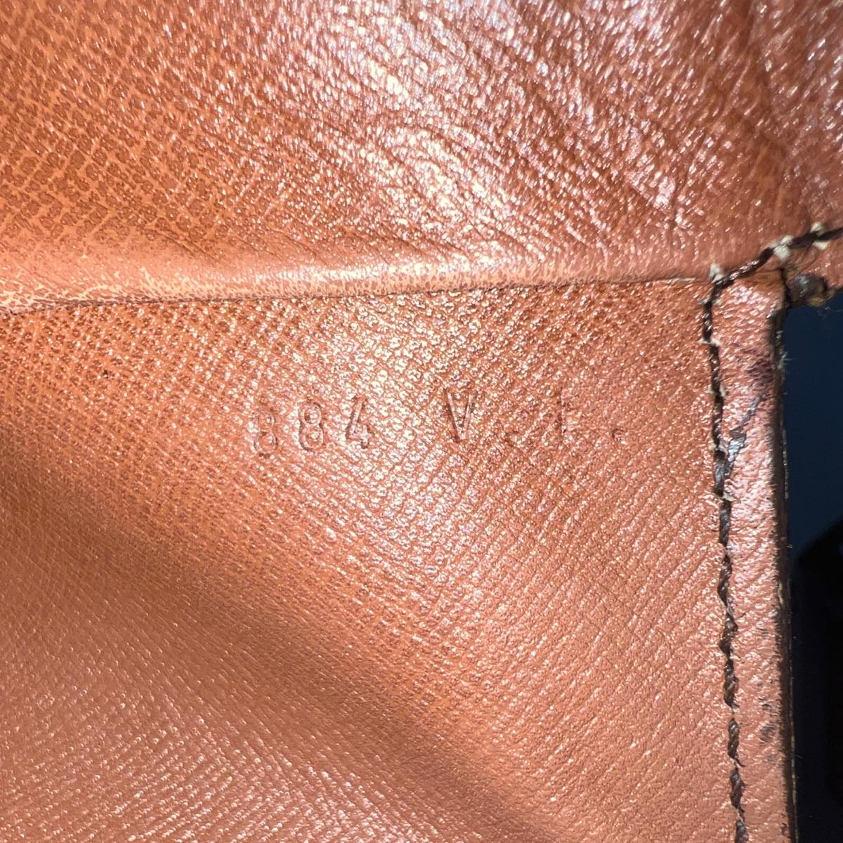 LOUIS VUITTON Monogram Saint Cloud GM Shoulder Bag M51242 LV ki2327