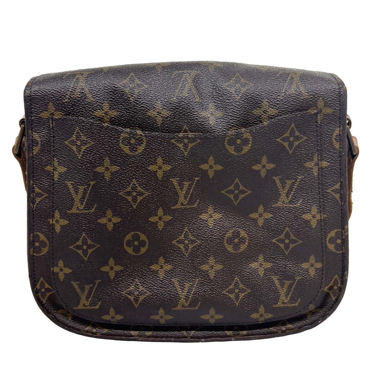 LOUIS VUITTON Monogram Saint Cloud GM Shoulder Bag M51242 LV ki2327