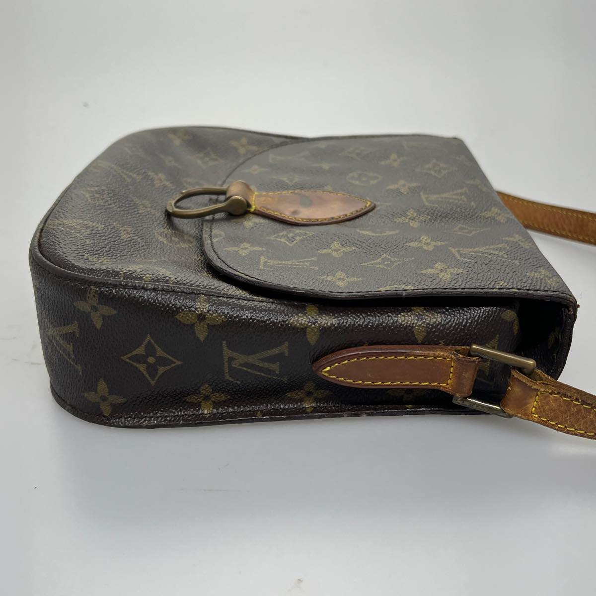 LOUIS VUITTON Monogram Saint Cloud GM Shoulder Bag M51242 LV ki2327