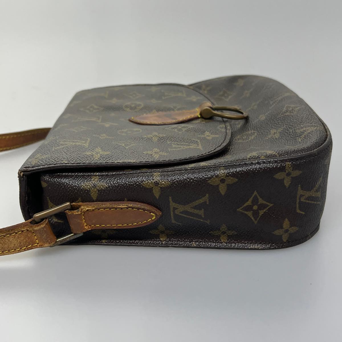 LOUIS VUITTON Monogram Saint Cloud GM Shoulder Bag M51242 LV ki2327