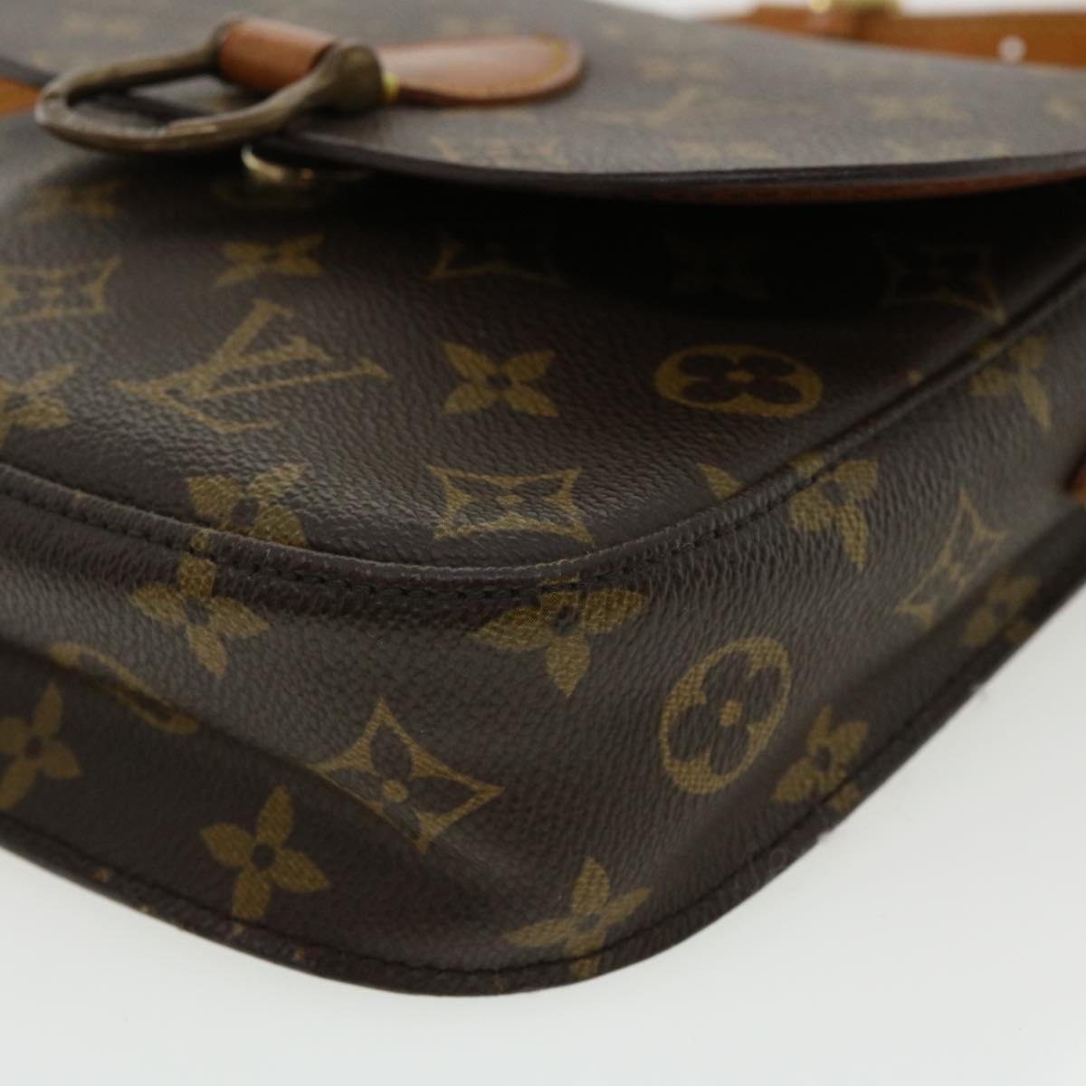 LOUIS VUITTON Monogram Saint Cloud MM Shoulder Bag M51243 LV ki2332