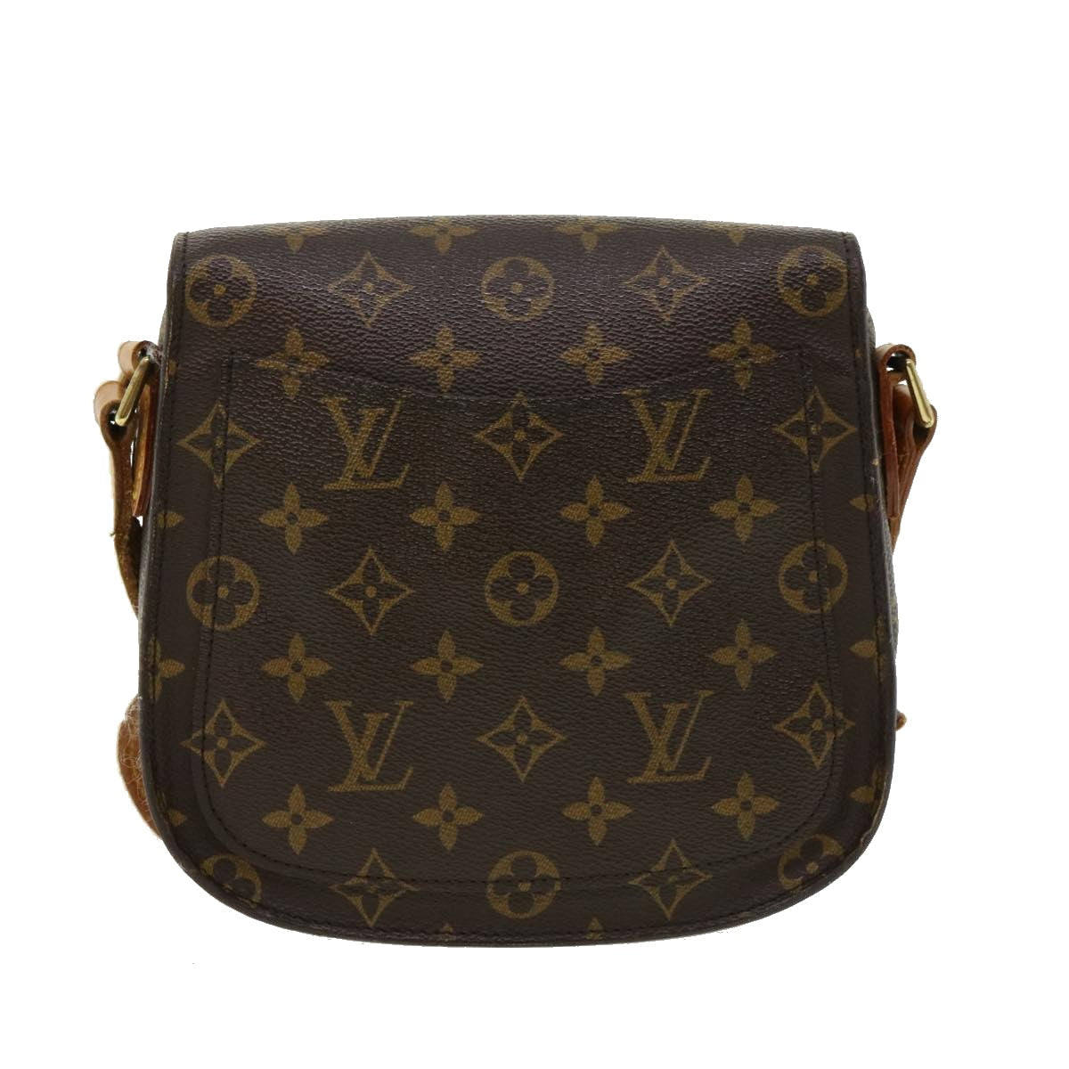 LOUIS VUITTON Monogram Saint Cloud MM Shoulder Bag M51243 LV ki2332