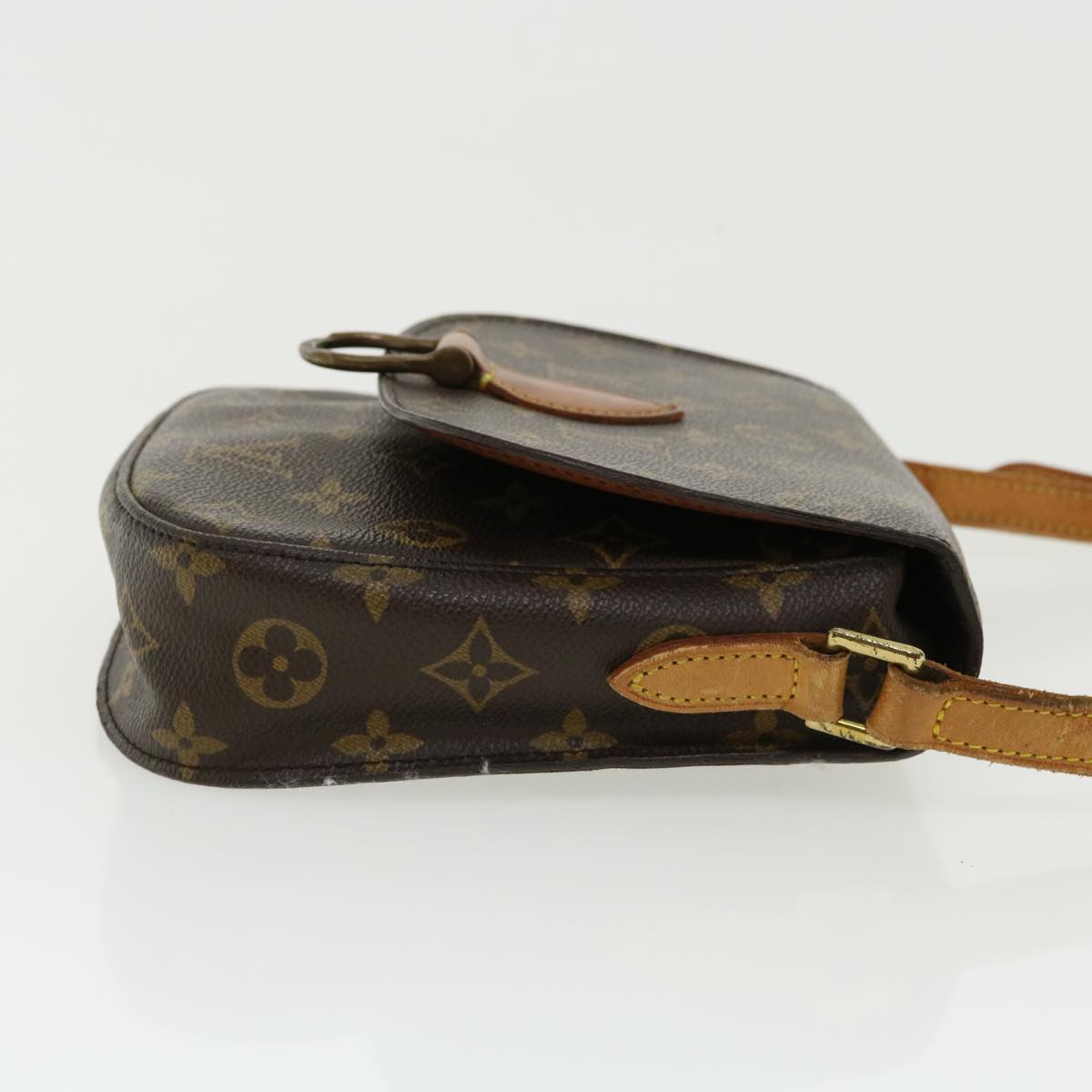 LOUIS VUITTON Monogram Saint Cloud MM Shoulder Bag M51243 LV ki2332