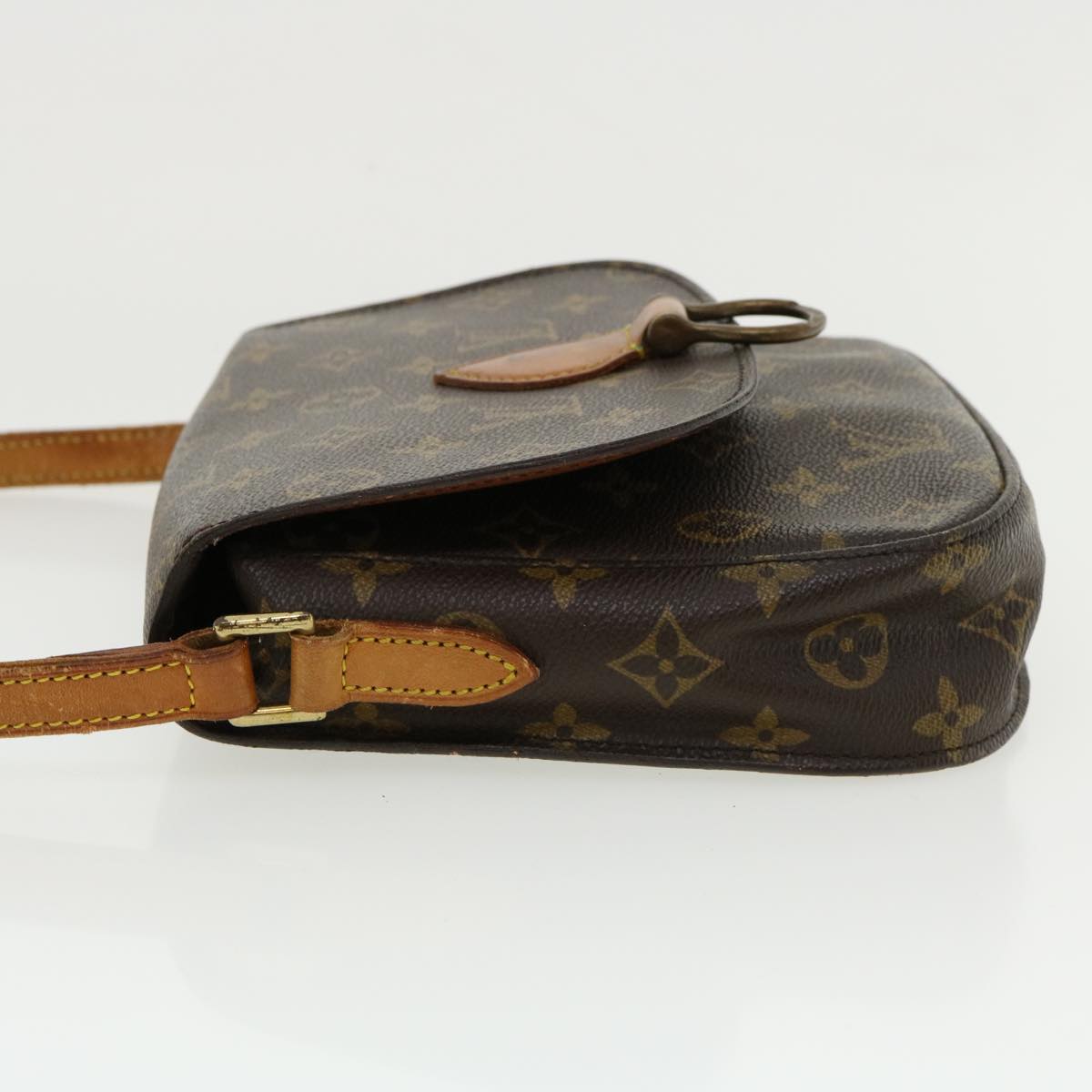 LOUIS VUITTON Monogram Saint Cloud MM Shoulder Bag M51243 LV ki2332