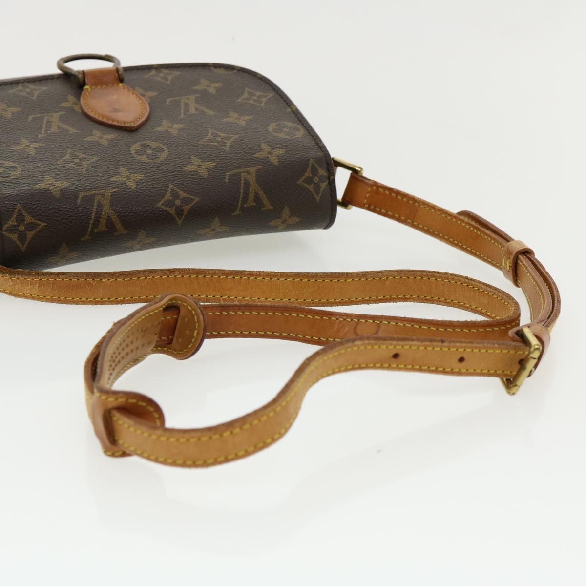LOUIS VUITTON Monogram Saint Cloud MM Shoulder Bag M51243 LV ki2332