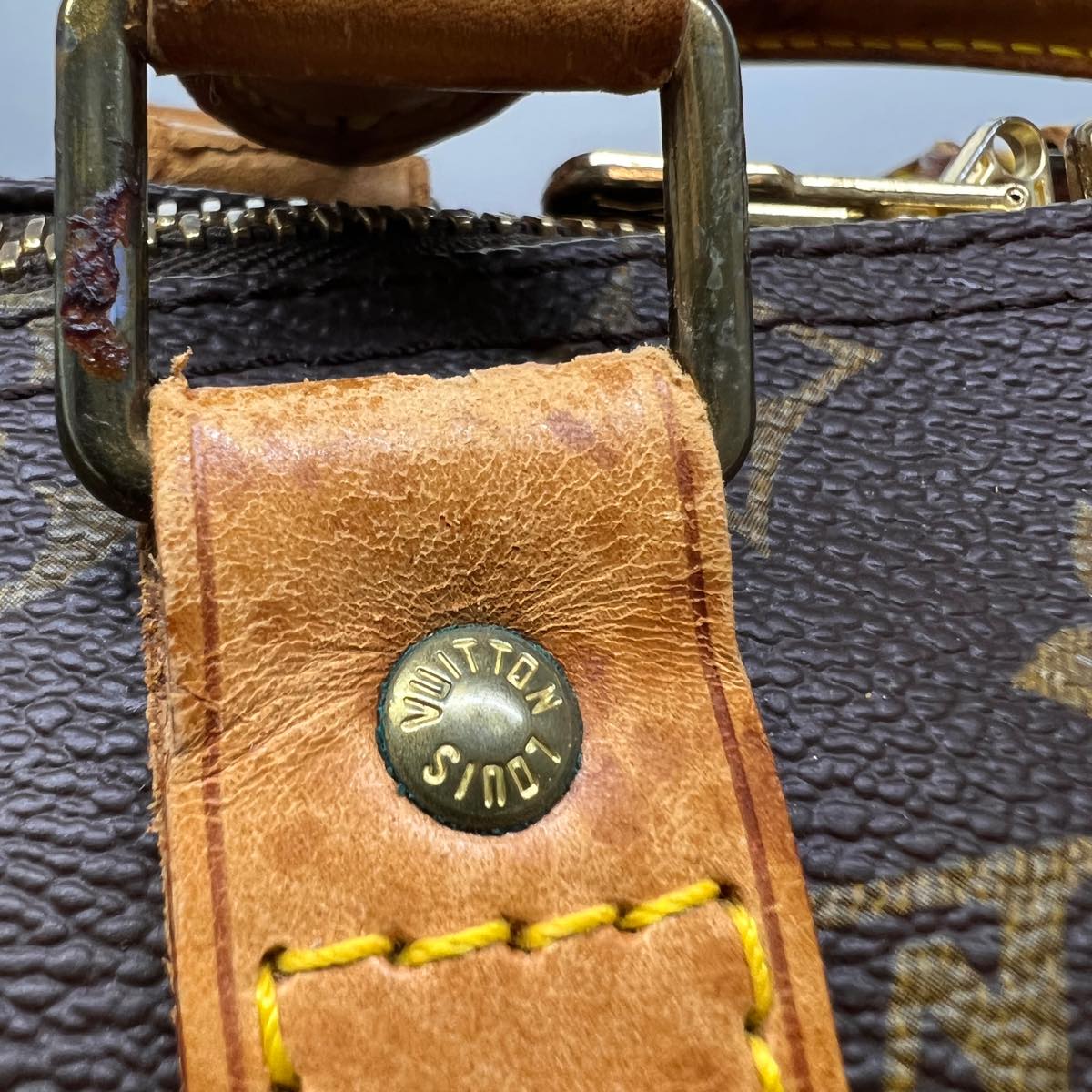 LOUIS VUITTON Monogram Keepall 45 Boston Bag M41428 LV ki2347