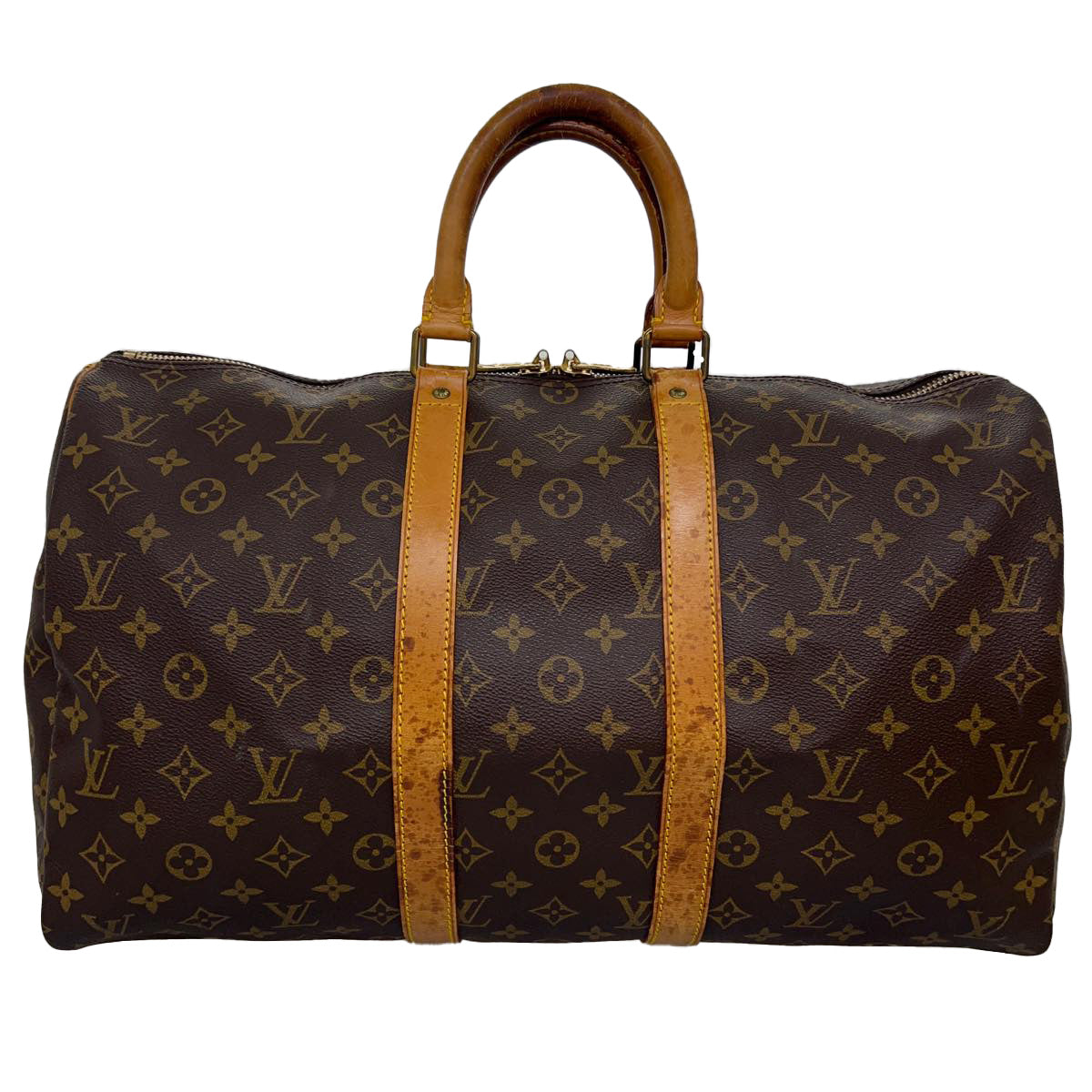 LOUIS VUITTON Monogram Keepall 45 Boston Bag M41428 LV ki2347
