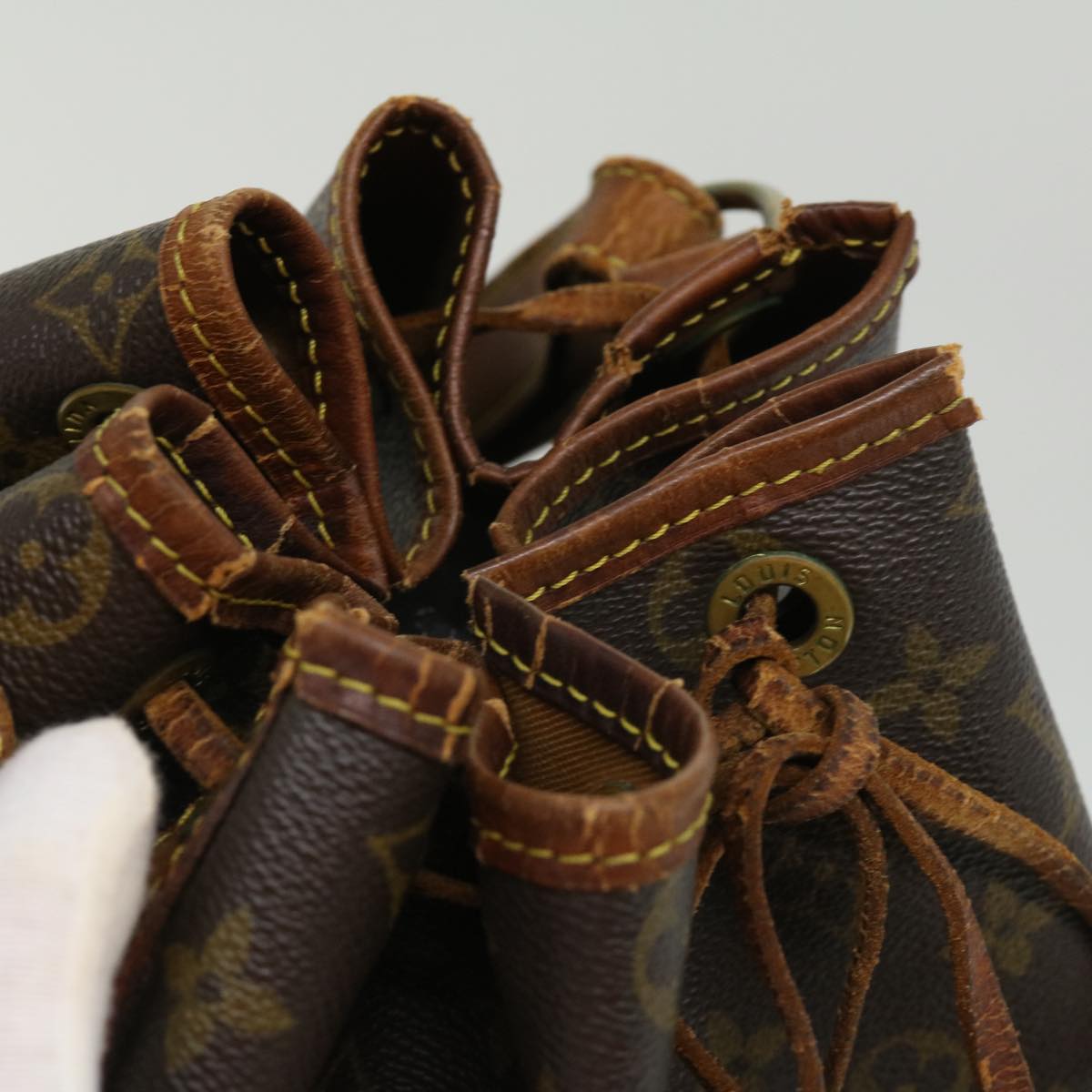 LOUIS VUITTON Monogram Noe Shoulder Bag M42224 LV ki2419