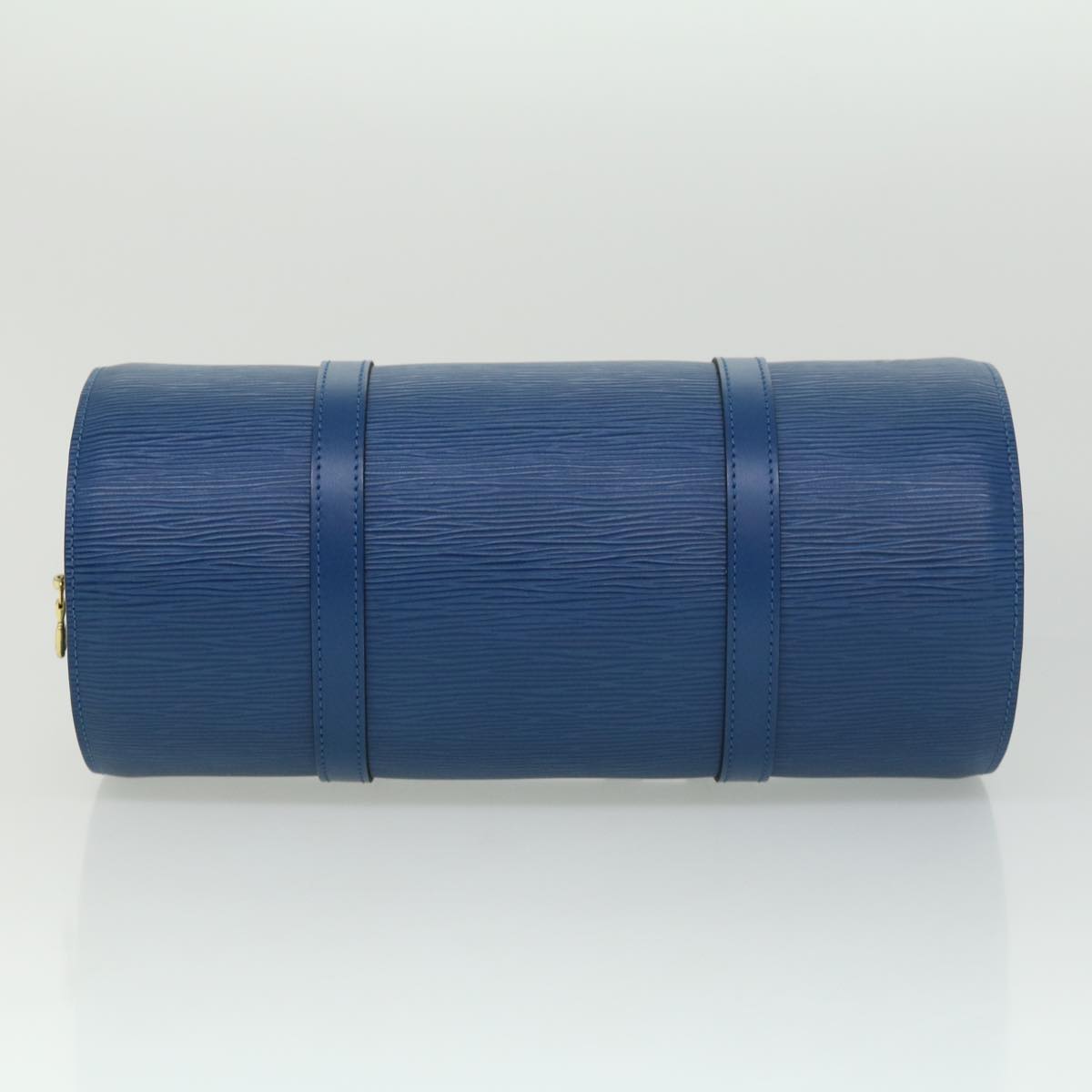 LOUIS VUITTON Epi Soufflot Hand Bag Blue M52225 LV ki2434