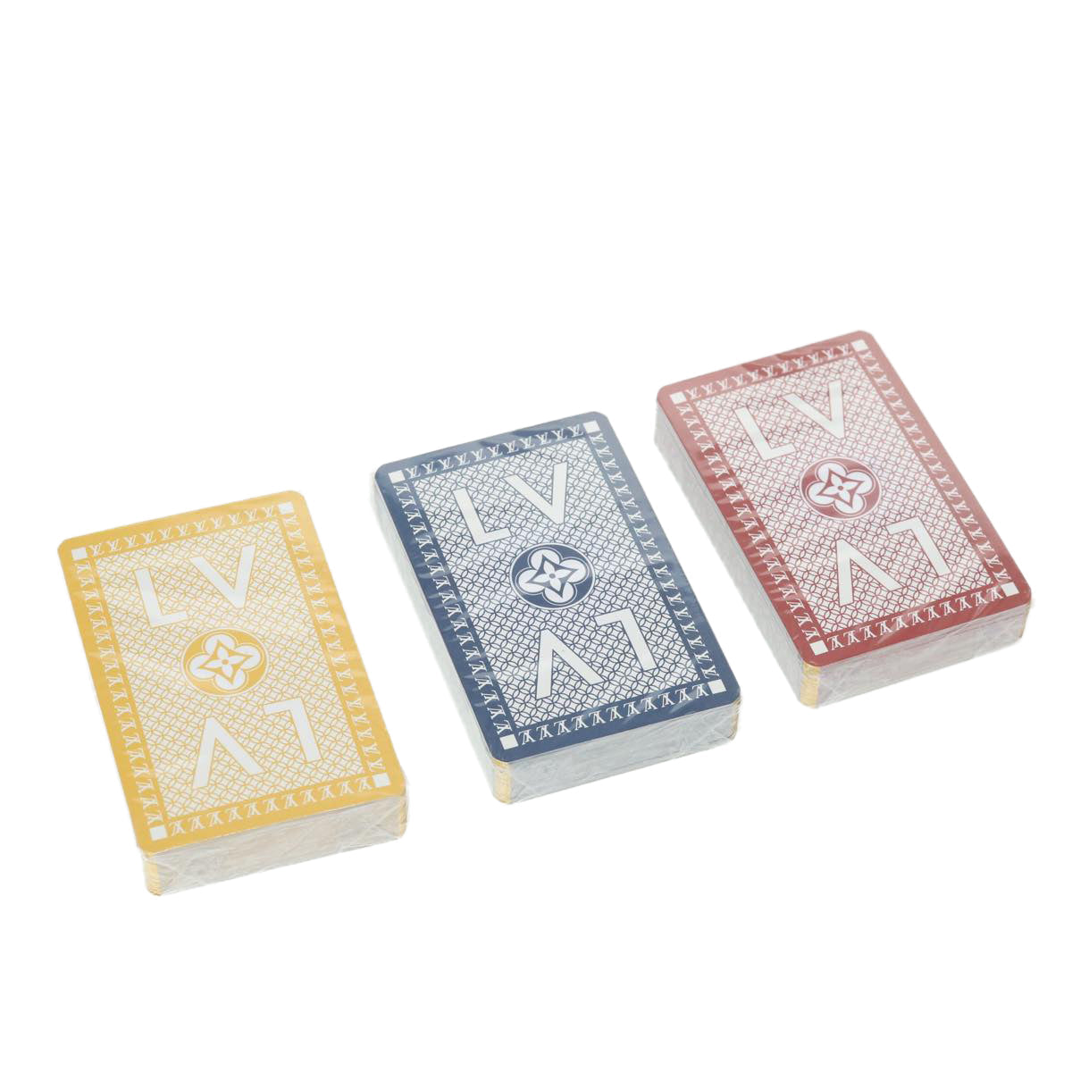 LOUIS VUITTON JEU DE 54 CARTES Playing Cards 3Set NR12222b LV ki2493