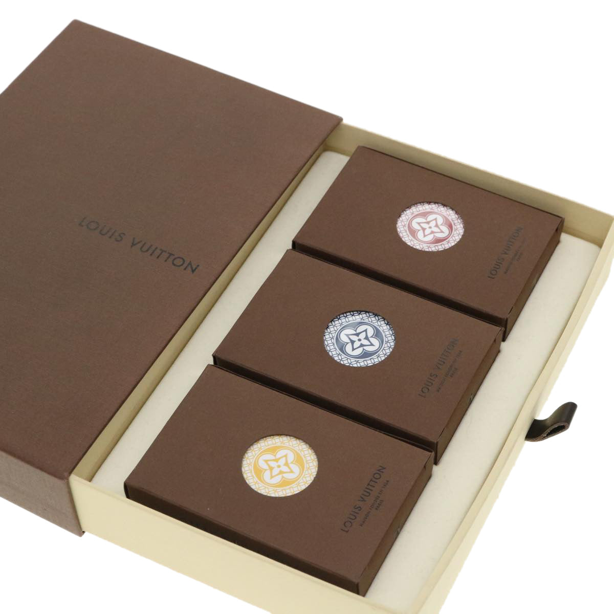 LOUIS VUITTON JEU DE 54 CARTES Playing Cards 3Set NR12222b LV ki2493