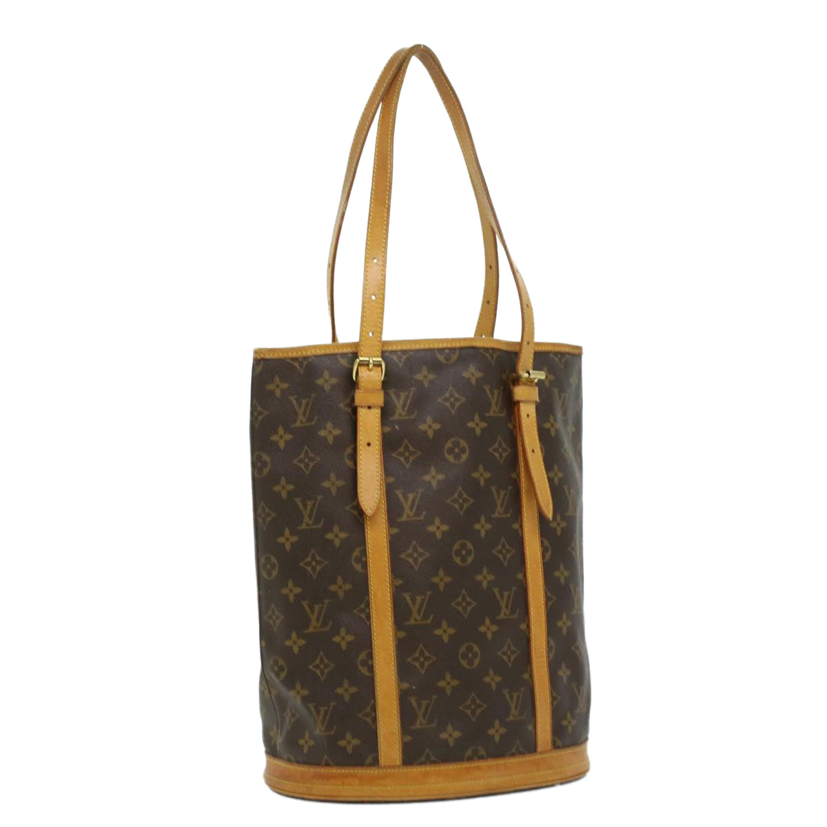 LOUIS VUITTON Monogram Bucket GM Shoulder Bag M42236 LV ki2550
