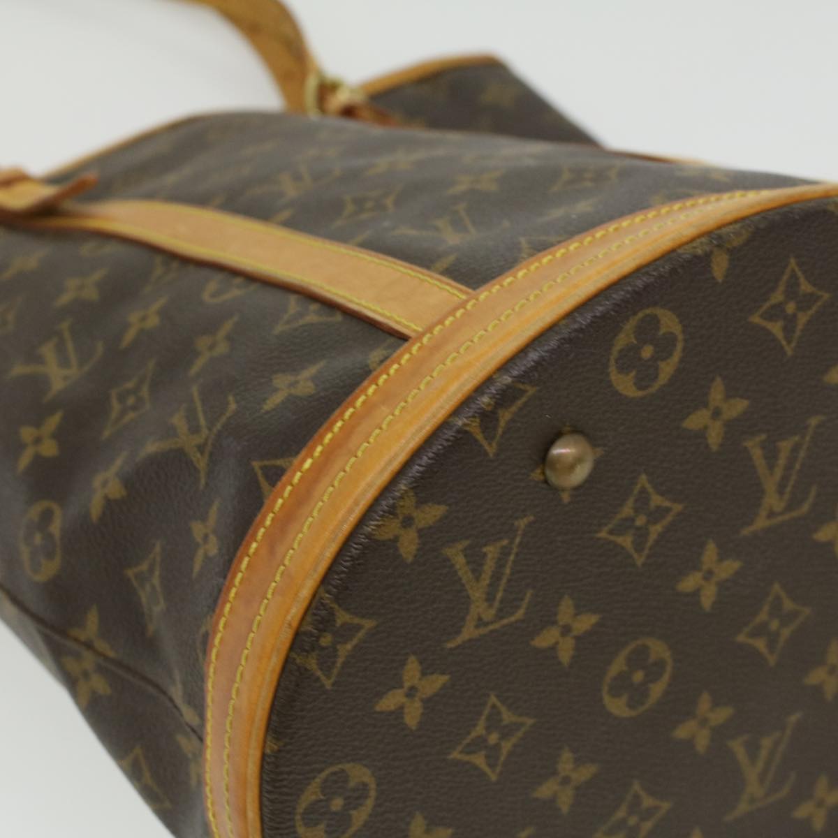 LOUIS VUITTON Monogram Bucket GM Shoulder Bag M42236 LV ki2550