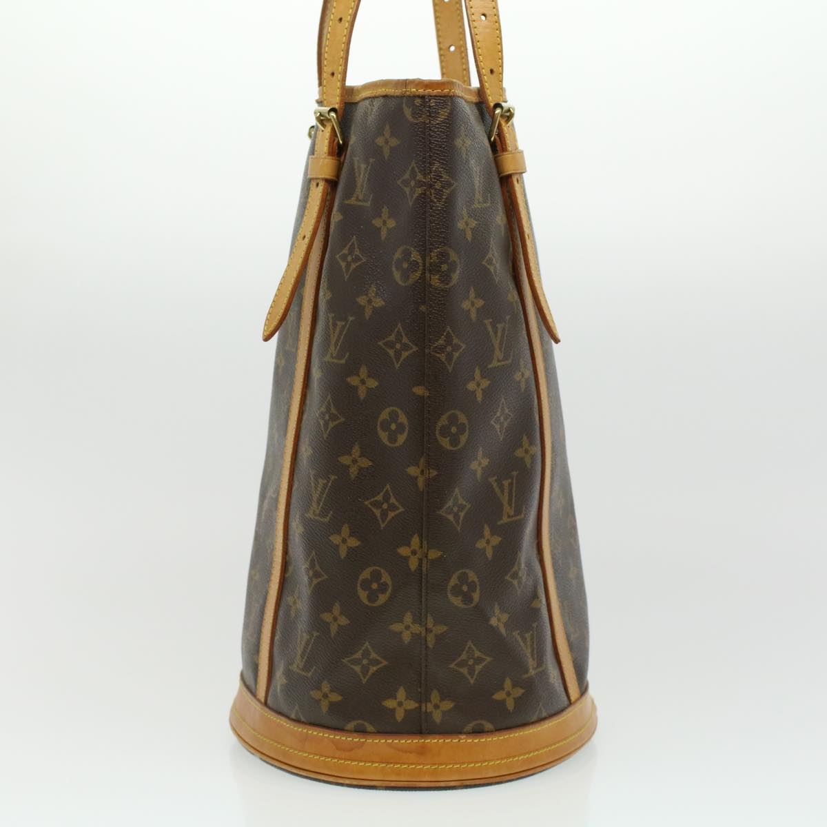 LOUIS VUITTON Monogram Bucket GM Shoulder Bag M42236 LV ki2550