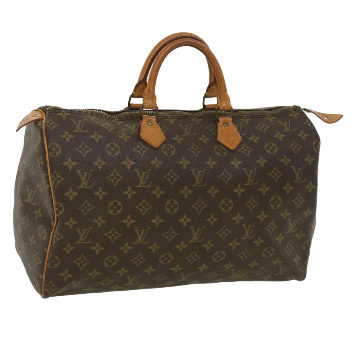 LOUIS VUITTON Monogram Speedy 40 Hand Bag M41522 LV ki2584